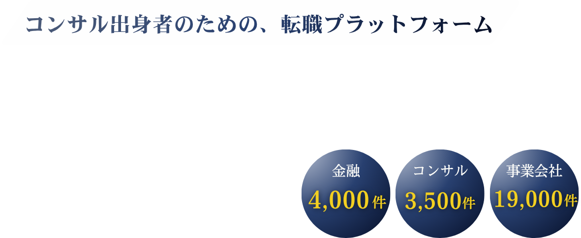 ポストコンサル転職に、コトラ M＆Aプロフェッショナルのための、転職プラットフォーム：求人案件、転職成功例多数、業界最新情報も掲載